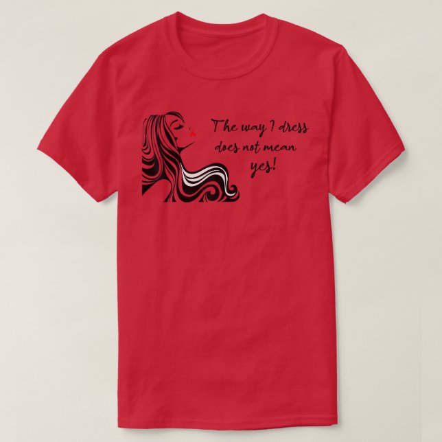 Camiseta El Chica de poder de las mujeres de la  del femini (Diseño del anverso)