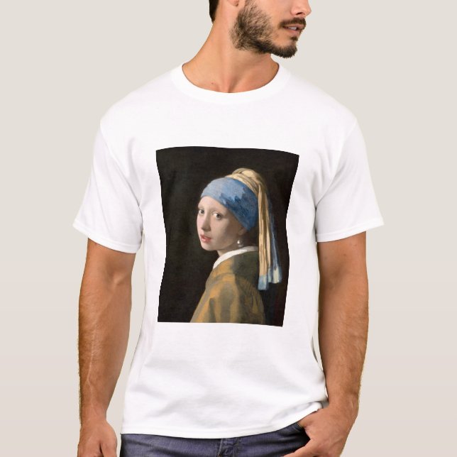 Camiseta El Chica de Vermeer con la Perla
