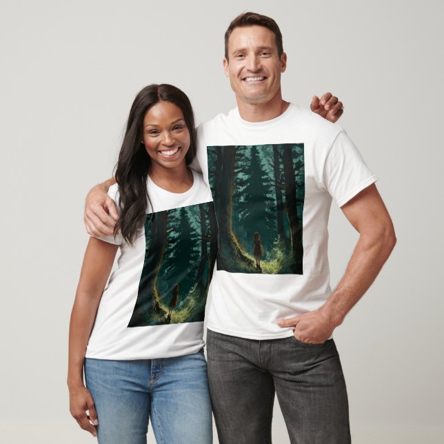 Camiseta El chica deambula por el bosque de la bruja (Unisexo)