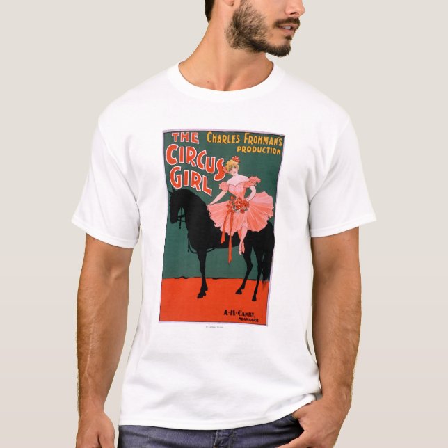 Camiseta El chica del circo - mujer en Theatrical del (Anverso)