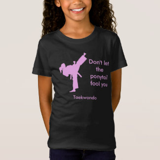 Camiseta El chica del Taekwondo no deja la cola de caballo