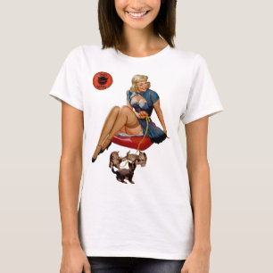 Camiseta El Chica del Tribunal del Diablo se mete en la cam