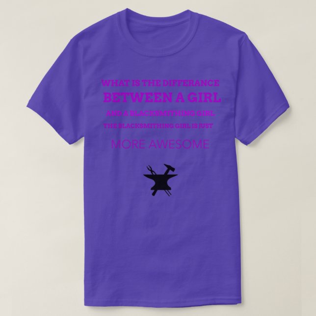 Camiseta El Chica herrero T (Diseño del anverso)