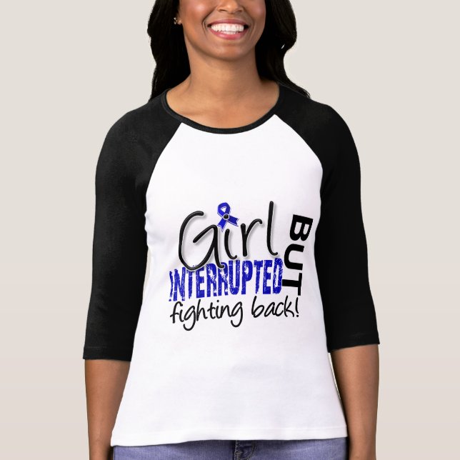 Camiseta El chica interrumpió la artritis reumatoide 2 (Anverso)
