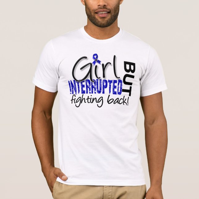 Camiseta El chica interrumpió la artritis reumatoide 2 (Anverso)