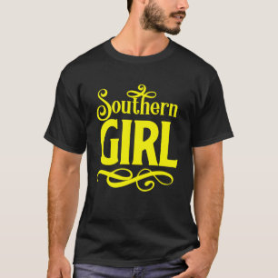 Camiseta El Chica sureño sastre Texas Redneck Cowboy Boots