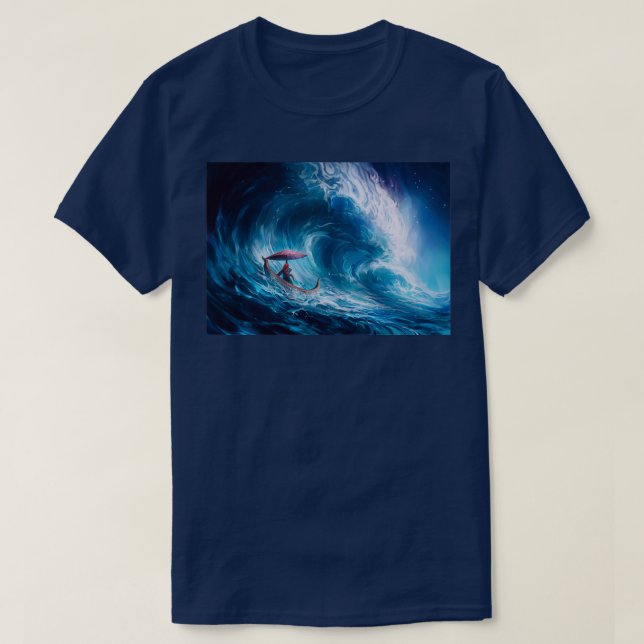 Camiseta El Chica y el mar (Diseño del anverso)