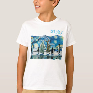 Camiseta El chico de danza de la línea ártica