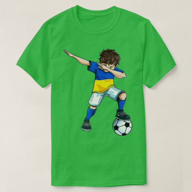 Camiseta El chico del fútbol de Ucrania (Diseño del anverso)