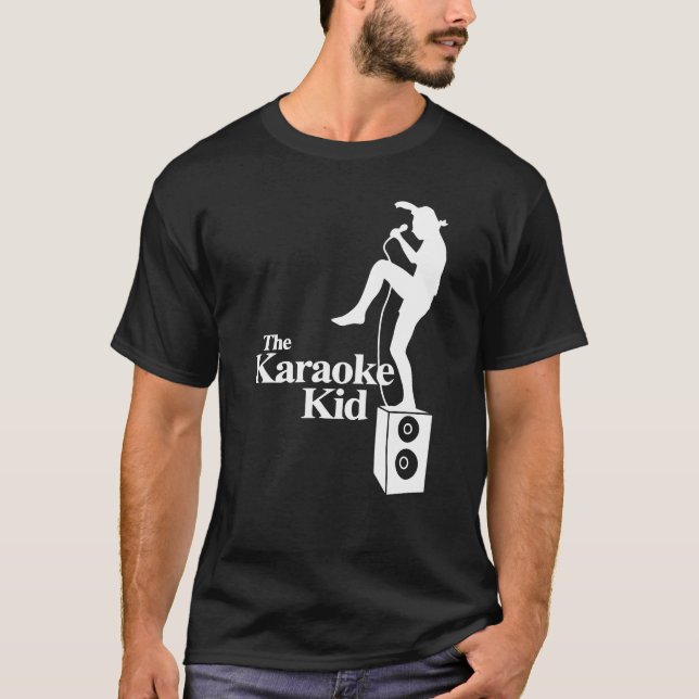 Camiseta El chico gracioso de Karaoke (Anverso)