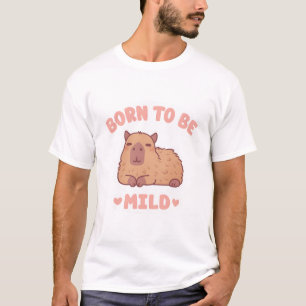Camiseta El Chigüiro Curioso Del Chigüiro Nacido Para Ser L