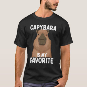 Camiseta El Chigüiro Es Mi Mascota Favorito Meme Nutria Bro