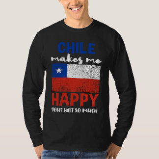 Camiseta El chile me hace feliz tú no tanto