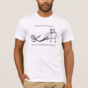 Camiseta El chimpancé versifica al hombre