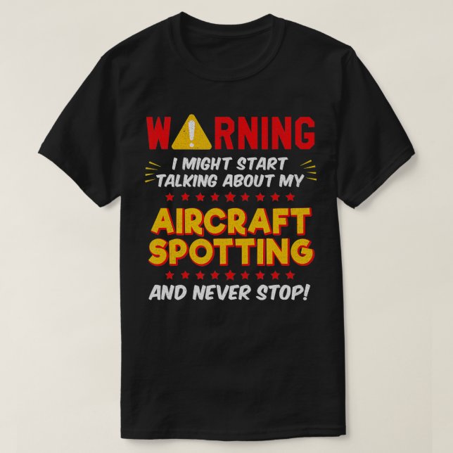 Camiseta El Chiste de avión 1 (Diseño del anverso)