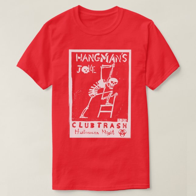 Camiseta El Chiste de Hangmans El cuervo (Diseño del anverso)