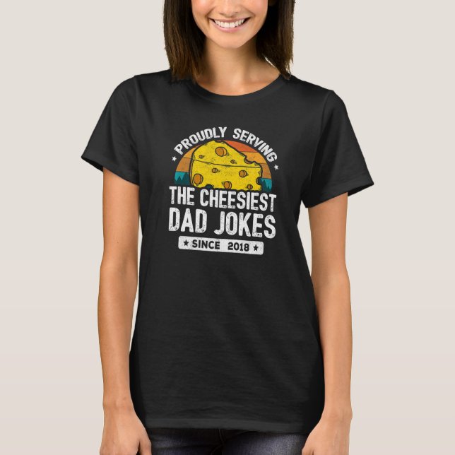 Camiseta El Chiste de papá golpea a los Chistes de papá des (Anverso)