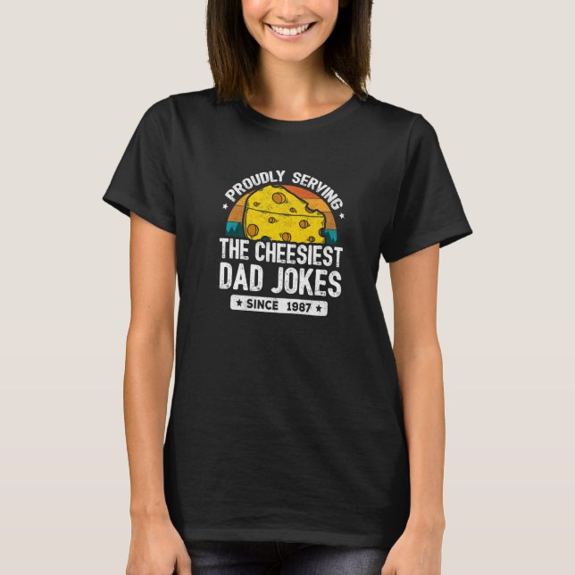 Camiseta El Chiste de papá golpea a los Chistes desde el Ch (Anverso)