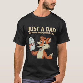 Camiseta El Chiste del Día del Padre sobre las modas que tr