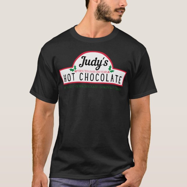 Camiseta El Chocolate Caliente De Judy (Anverso)