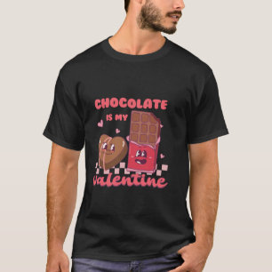 Camiseta El Chocolate Es Mi Amante Del Chocolate De Vándale