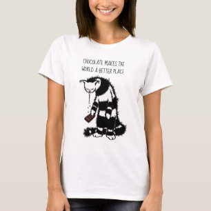 Camiseta El chocolate hace del mundo un lugar mejor