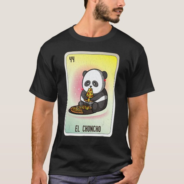 Camiseta El Choncho Mexican Slang Lottery Bingo Cards (Anverso)