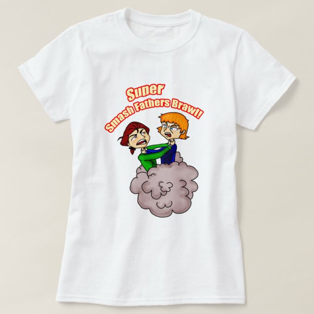 Camiseta El choque estupendo engendra reyerta (Diseño del anverso)