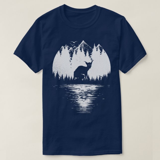 Camiseta El chupacabra (Diseño del anverso)
