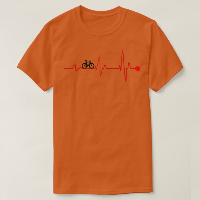 Camiseta El ciclismo es bueno para su salud (Diseño del anverso)