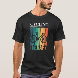Camiseta El Ciclismo Es Mi Bicicleta Terapéutica