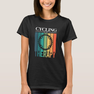 Camiseta El Ciclismo Es Mi Ciclista Terapéutico