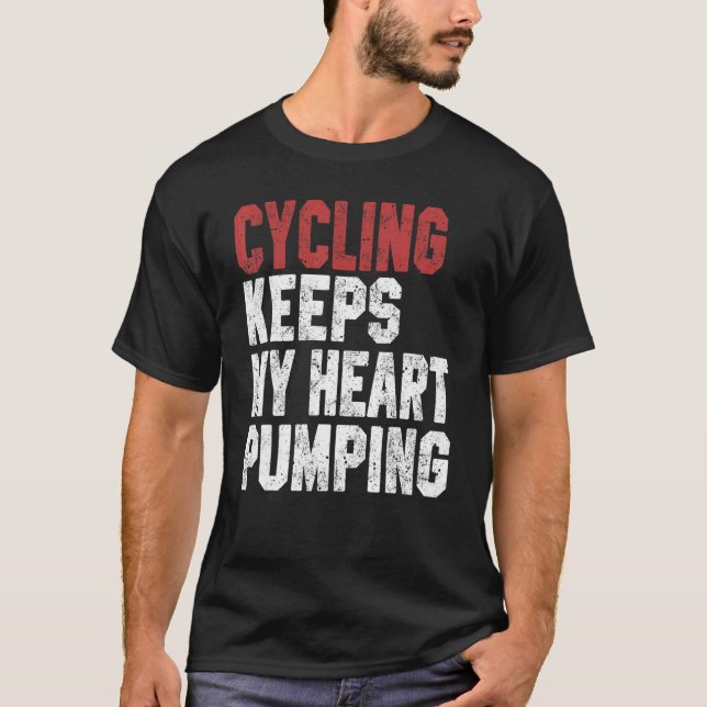 Camiseta El ciclismo mantiene la montaña de la bola de bomb (Anverso)