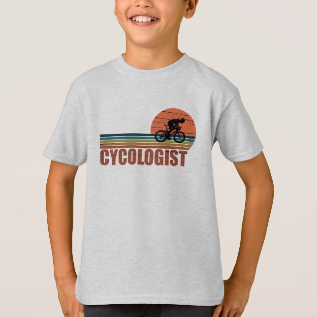 Camiseta El ciclista gracioso dicho (Anverso)