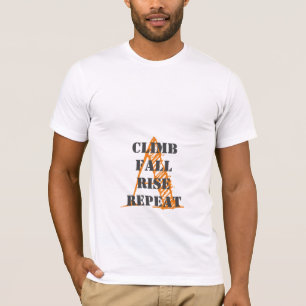 Camiseta El ciclo de la fuerza o de los reveses al éxito