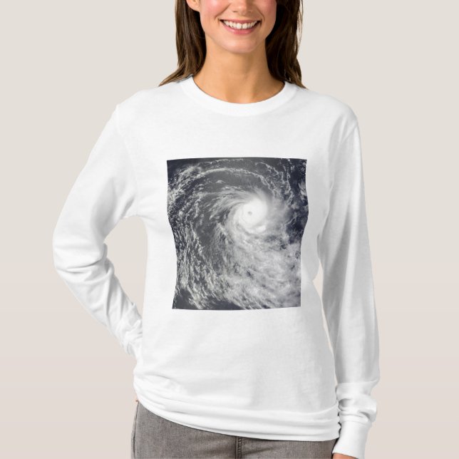 Camiseta El ciclón Anja sobre el Océano Índico Meridional (Anverso)