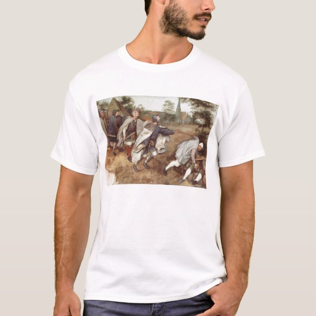 Camiseta El ciego llevando las persianas - 1568 (Anverso)