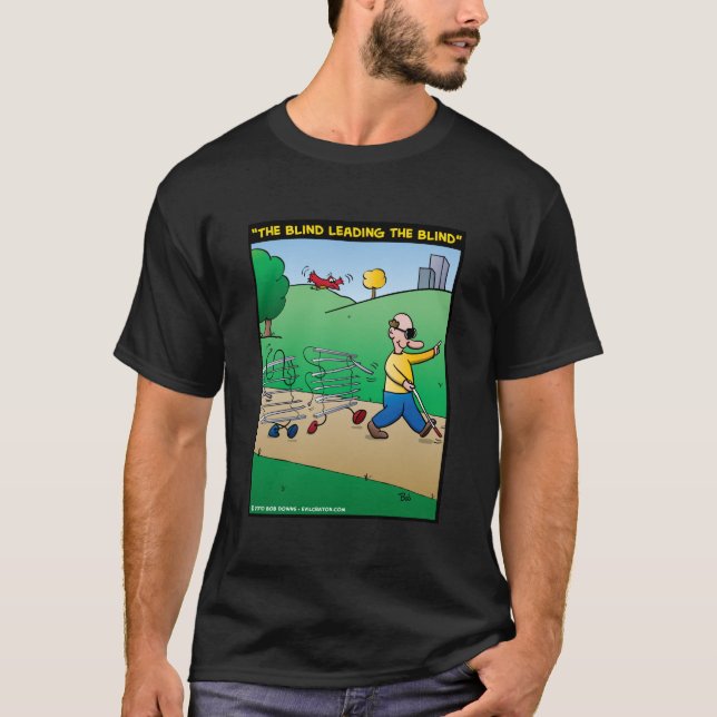 Camiseta "El ciegos llevando el ciego " (Anverso)