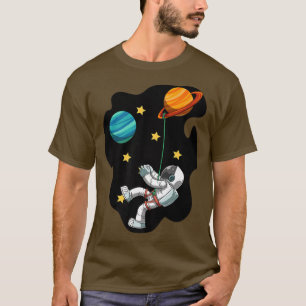Camiseta El Cielo Astronauta De Rock Es El Límite