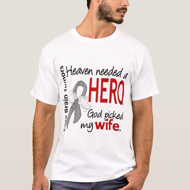Camiseta El cielo de los tumores cerebrales necesitó a una (Anverso)