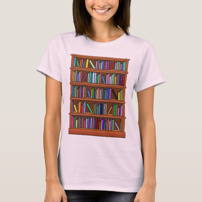 Camiseta El cielo de un amante de los libros (Anverso)