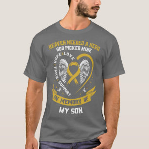 Camiseta El cielo dorado necesita a un héroe que Dios escog