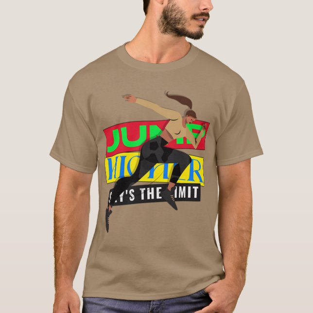 Camiseta El cielo es el límite (Anverso)