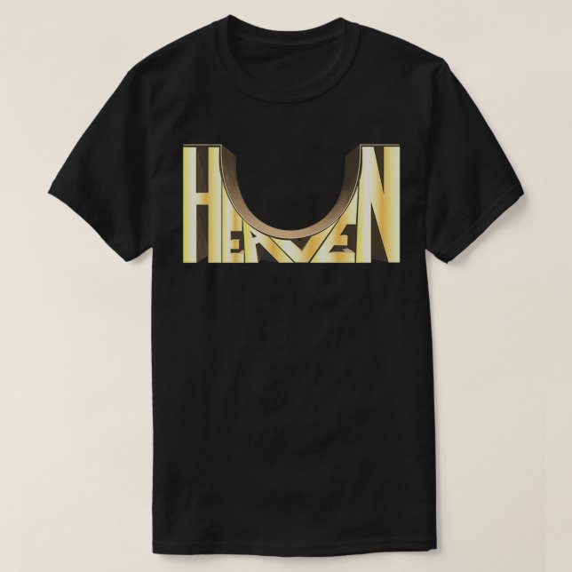 Camiseta El cielo es media tubería (Diseño del anverso)
