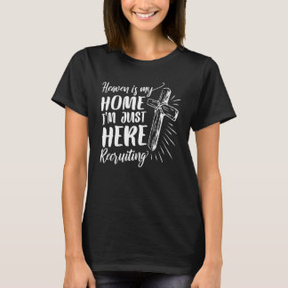 Camiseta El cielo es mi hogar, estoy aquí reclutando 3