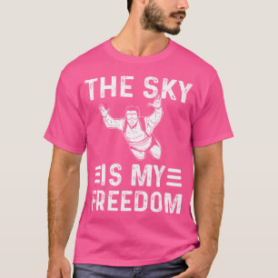Camiseta El Cielo Es Mi Paracaidismo De Paracaidismo