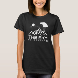Camiseta El cielo está llamando I Salto en tándem de paraca
