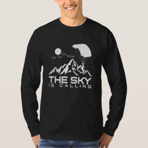 Camiseta El cielo está llamando I Salto en tándem de paraca