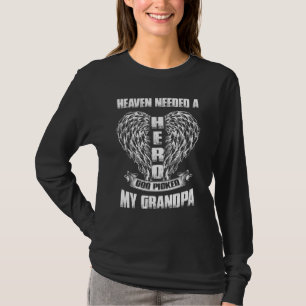 Camiseta El cielo necesitaba un héroe Dios eligió a mi abue