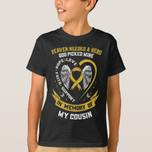 Camiseta El cielo necesitaba un héroe Dios eligió a mi prim